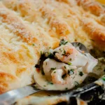 Casserole facile de crevettes crémeuse