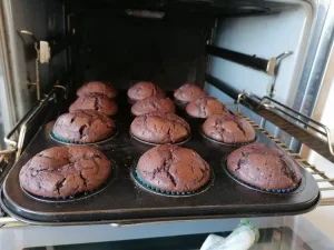 Muffins au chocolat fondant 7