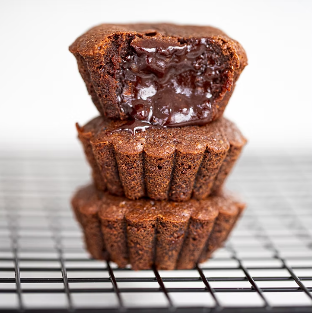Muffins au chocolat fondant