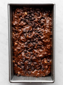 Pain aux bananes double chocolat