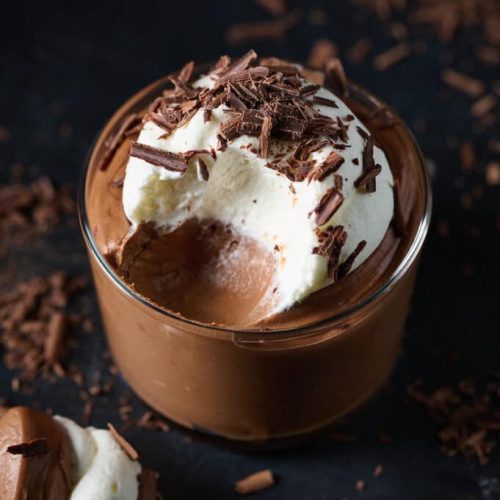 Recette de mousse au chocolat en quelques minutes