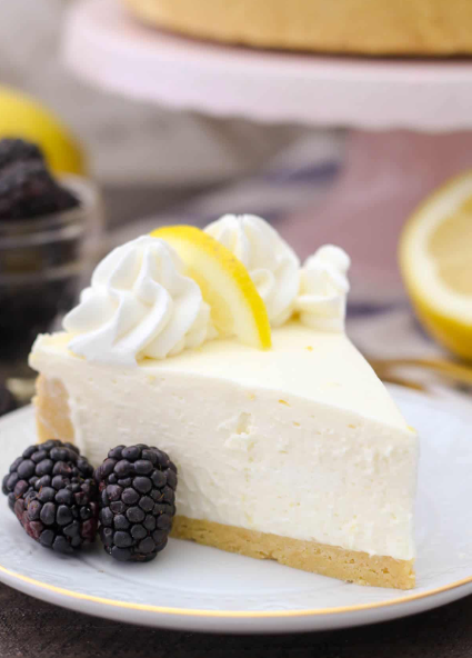 Cheesecake au citron sans cuisson