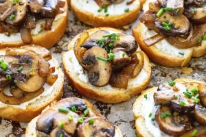 Crostini aux champignons 6