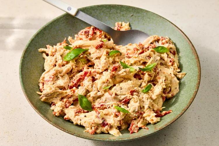 Recette délicieuse de salade de poulet