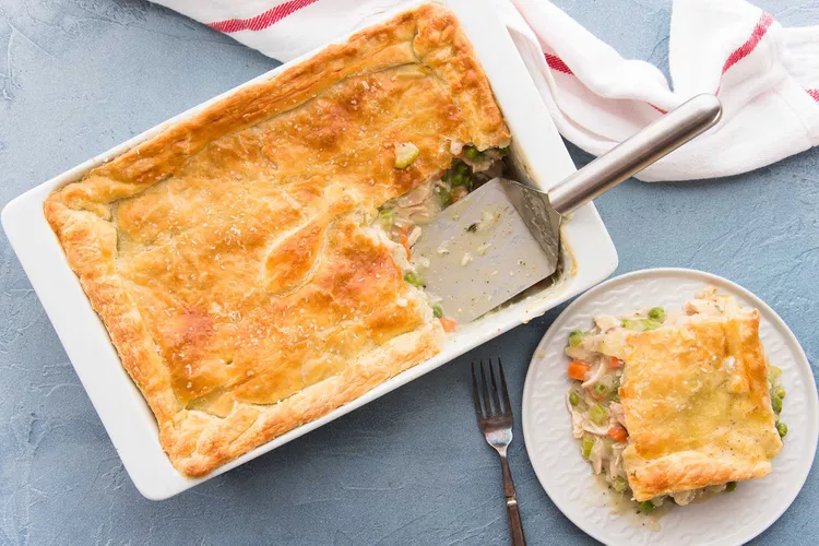 Tourte au poulet facile